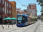 The only operating system within the Canary Islands is the 14km long standard gauge Tranvia Tenerife which opened in 2008 using Alstom built cars